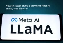 How to access Llama 3-powered Meta AI on any web browser