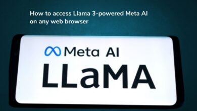 How to access Llama 3-powered Meta AI on any web browser