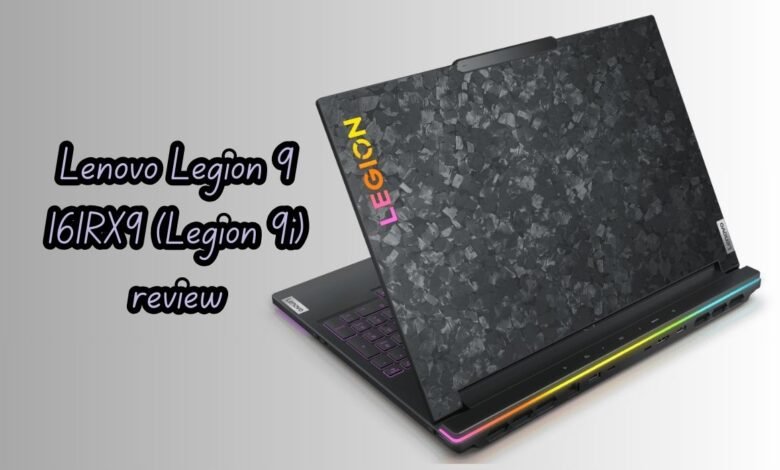 Lenovo Legion 9 16IRX9 (Legion 9i) review