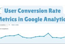 User Conversion Rate Metrics in Google Analytics