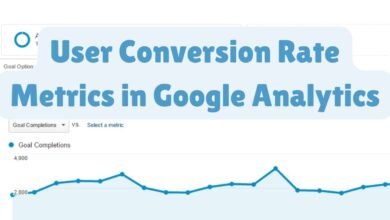 User Conversion Rate Metrics in Google Analytics