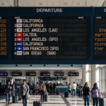 flights to California