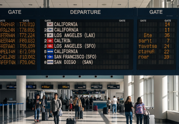 flights to California