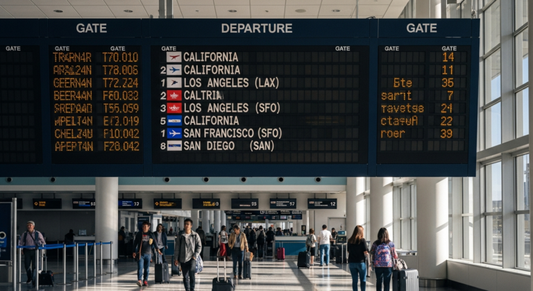 flights to California